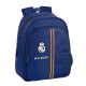 MOCHILA ESCOLAR REAL MADRID AZUL