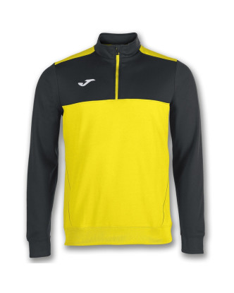 SUDADERA JOMA 1/2 CREMALLERA WINNER AMARILLO-NEGRO