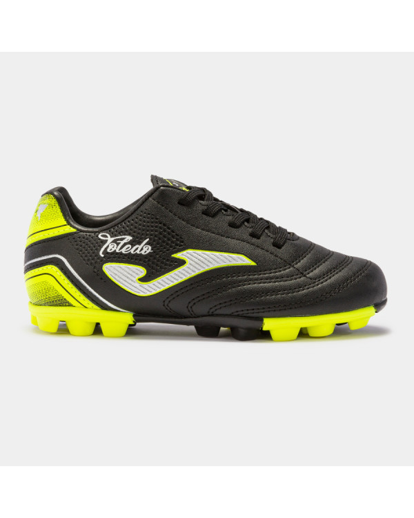 BOTA FUTBOL JOMA TOLEDO JR 2201 NEGRO HARD GROUND