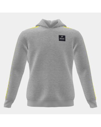 SUDADERA JOMA JUNIOR STRIPE GRIS MELANGE LIMA