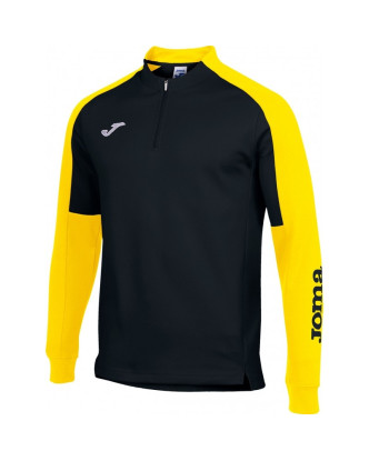 SUDADERA JOMA ECO CHAMPIONSHIP NEGRO AMARILLO