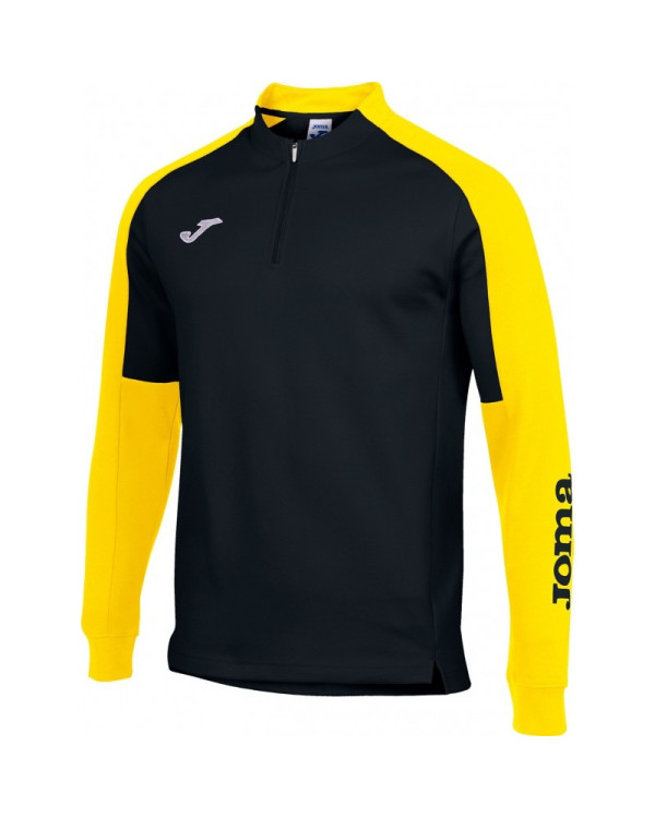 SUDADERA JOMA ECO CHAMPIONSHIP NEGRO AMARILLO