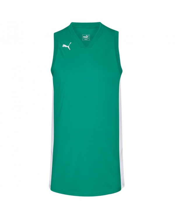 CAMISETA PUMA BALONCESTO HOMBRE VERDE