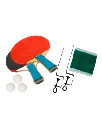 RAQUETAS DE TENIS DE MESA CON 3 PELOTAS