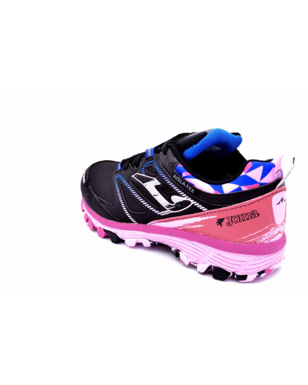 ZAPATILLA JOMA TREKKING VORA JR ROSA NEGRO