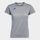 CAMISETA JOMA COMBI WOMAN GRIS M/C