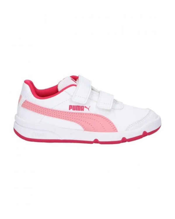 ZAPATILLA PUMA STEPFLEEX 2 SL VE BLANCO/ROSA