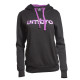 SUDADERA UMBRO MUJER LOGO NEGRA/VIOLETA