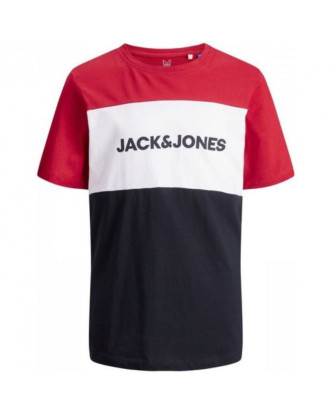 CAMISETA JACK & JONES JJELOGO VLOCKING TEE SS NOOS JNR