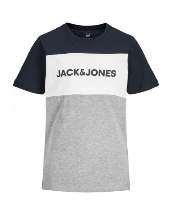 CAMISETA JACK & JONES JJELOGO VLOCKING TEE SS NOOS JNR