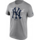 CAMISETA NEW ERA GRIS NYY