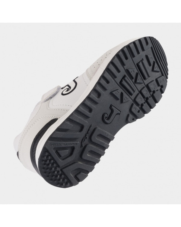 ZAPATILLA JOMA TORNADO JR 2433 BLANCO NEGRO