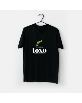 CAMISETA SON UN TOXO NEGRA