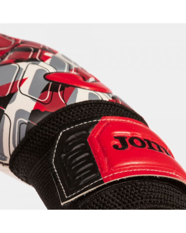 GUANTES PORTERO JOMA CALCIO 23 ROJO NEGRO