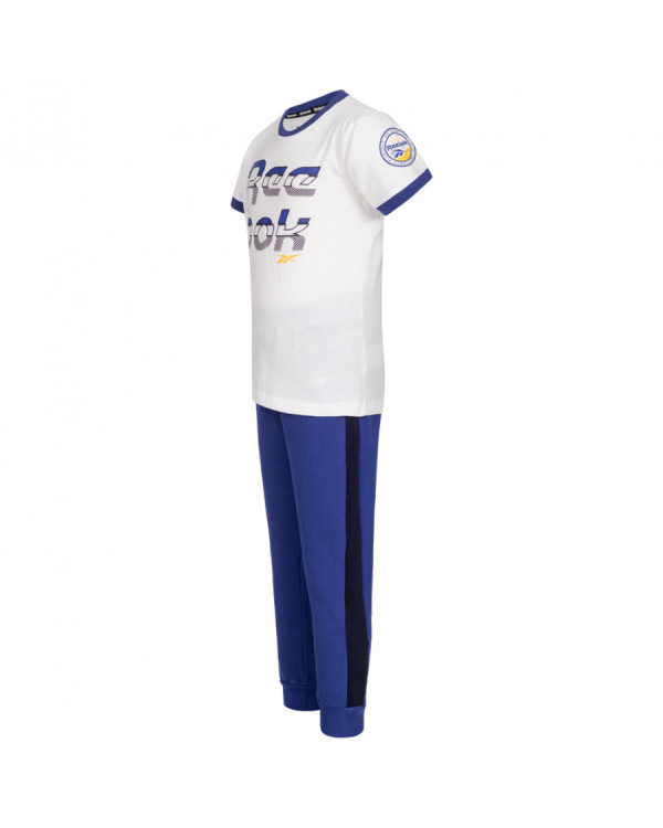 CONJUNTO REEBOK NIÑO AZUL/BLANCO