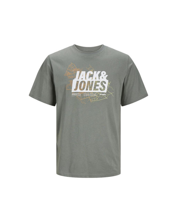 CAMISETA MANGA CORTA JACK AND JONES JCOMAP LOGO TEE SS VERDE