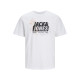 CAMISETA MANGA CORTA JACK AND JONES JCOMAP LOGO TEE SS BLANCA