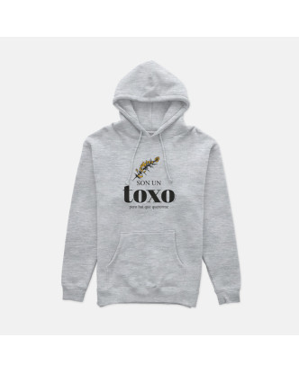 SUDADERA 'SON UN TOXO' GRIS