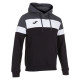 SUDADERA JOMA CREW IV NEGRO-ANTRACITA