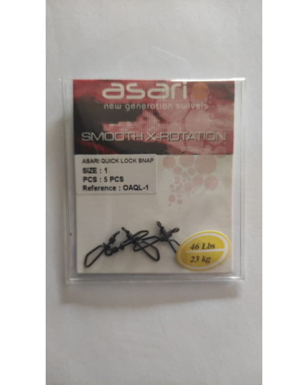 ESMERILLONES ASARI QUICK LOCK SNAP Nº 1