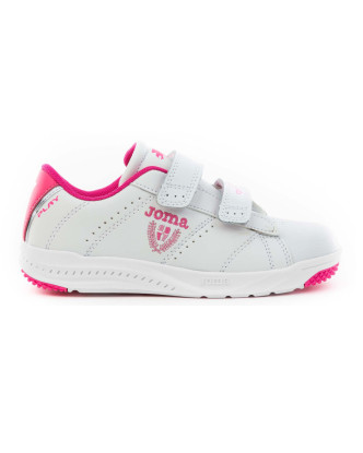 ZAPATILLA JOMA W.PLAY JR 23 JUNIOR BLANCO FUCSIA