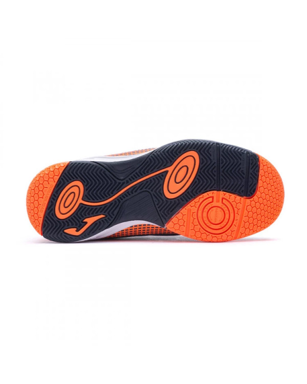 ZAPATILLA JOMA FUTBOL SALA TOLEDO NAVY ORANGE